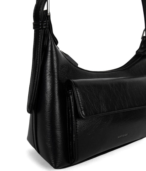 BEL Sac à bandoulière végétalien - Thème - Noir