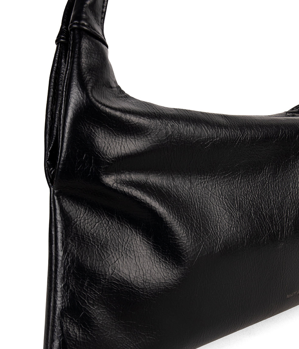 MONIQUE Sac à bandoulière végétalien - Thème - Noir