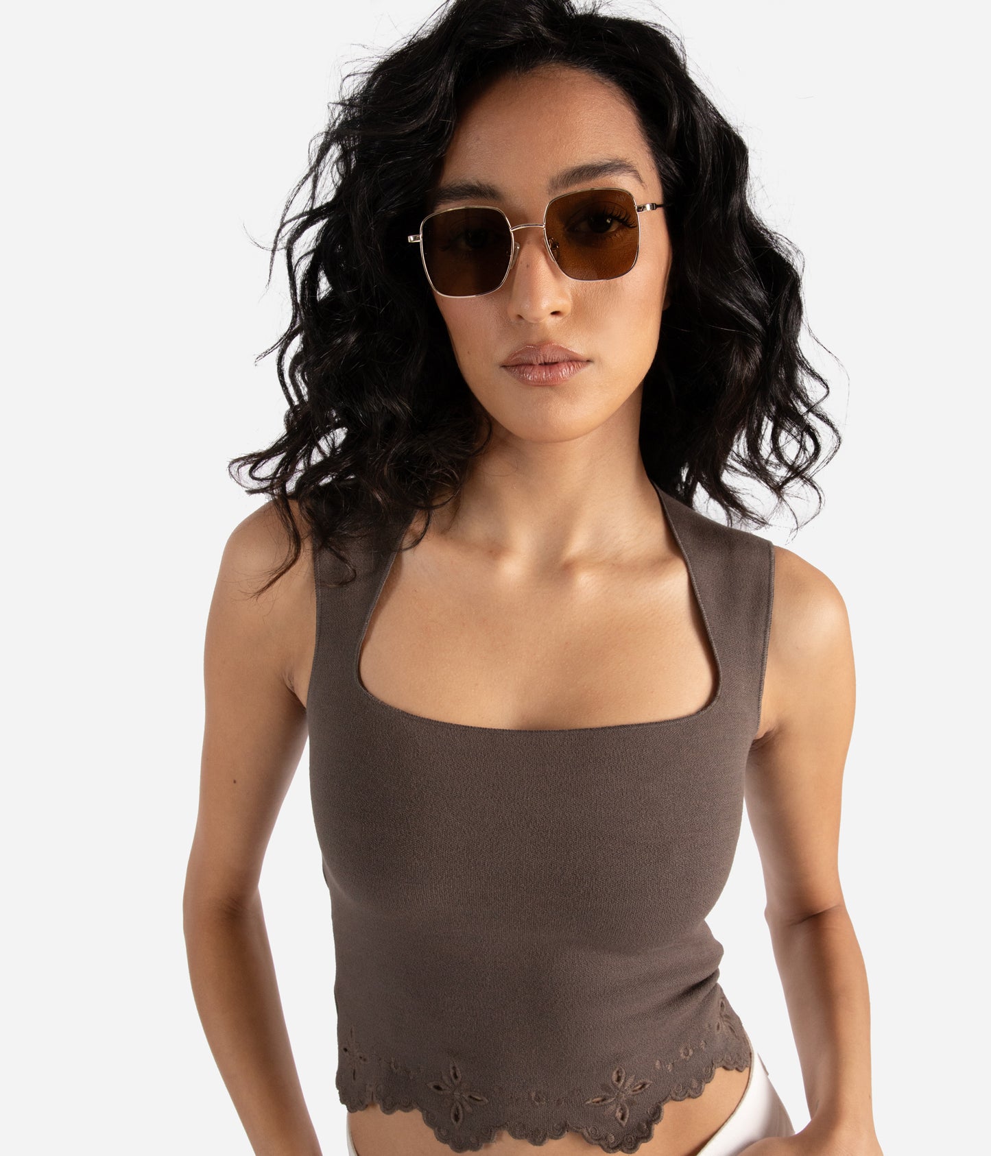 variant:: brun -- kaya sm sunglasses brun