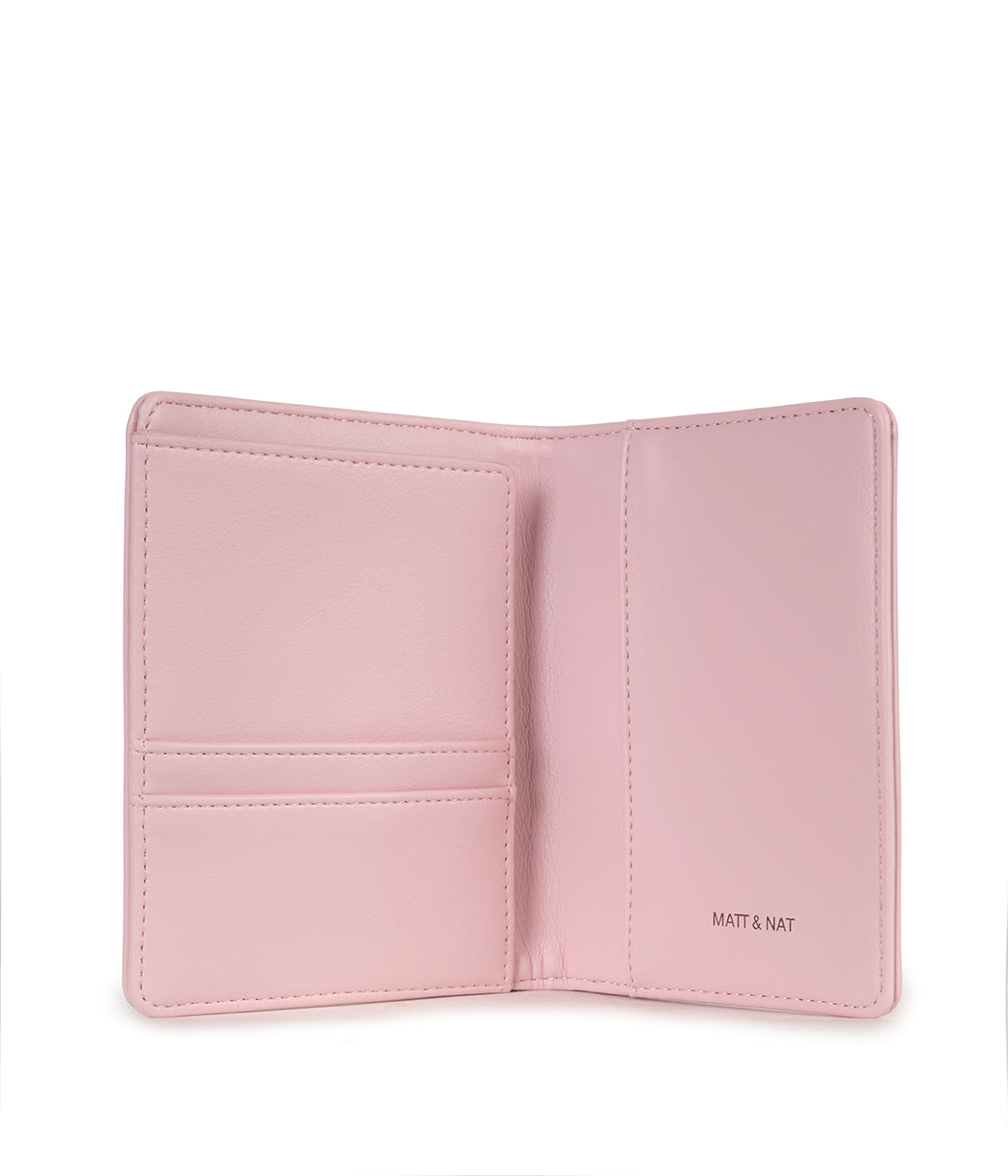 ROW Porte-passeport végétalien - BARBIE™ | Couleur : Ciel Rose - variant::ciel rose