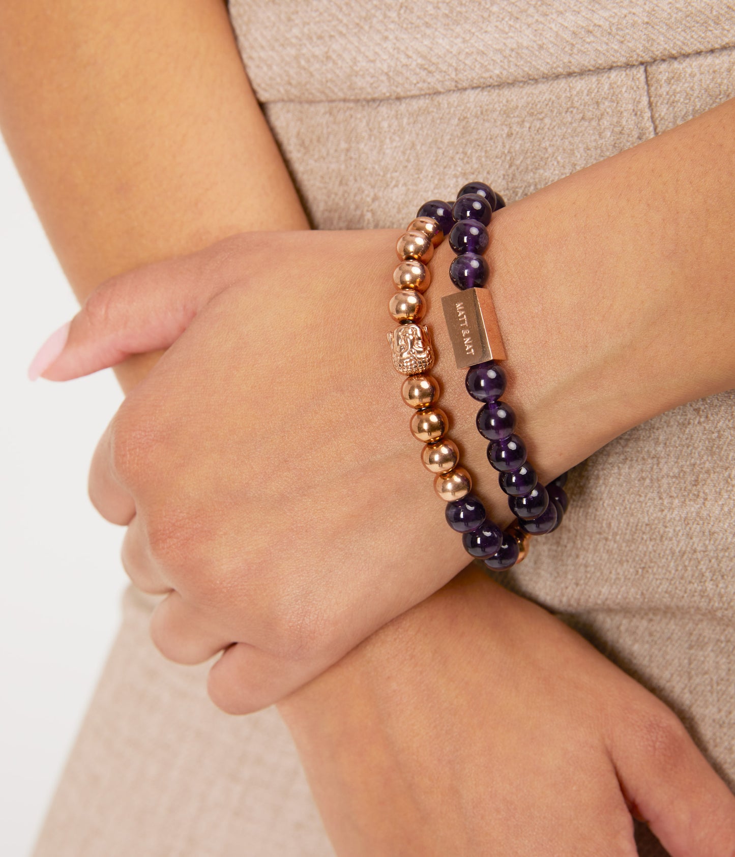 variant:: mauve -- calmbuddha bracelets mauve