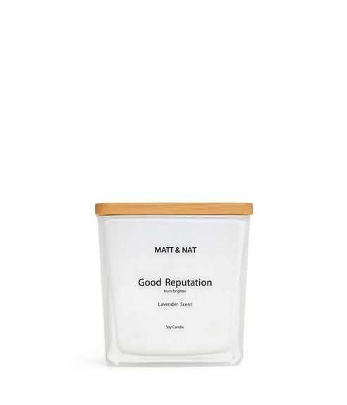 variant:: blanc -- good reputation candle blanc