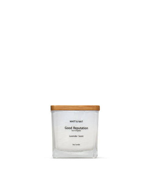 variant:: blanc -- good reputation mini candle blanc