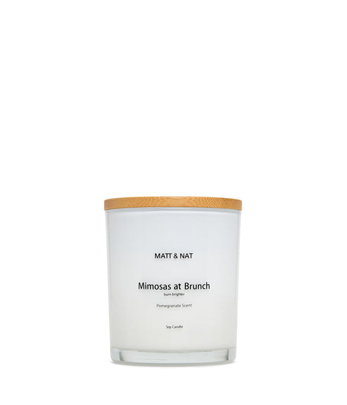 variant:: blanc -- mimosas at brunch candle blanc