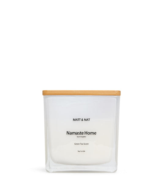 variant:: blanc -- namaste home candle blanc