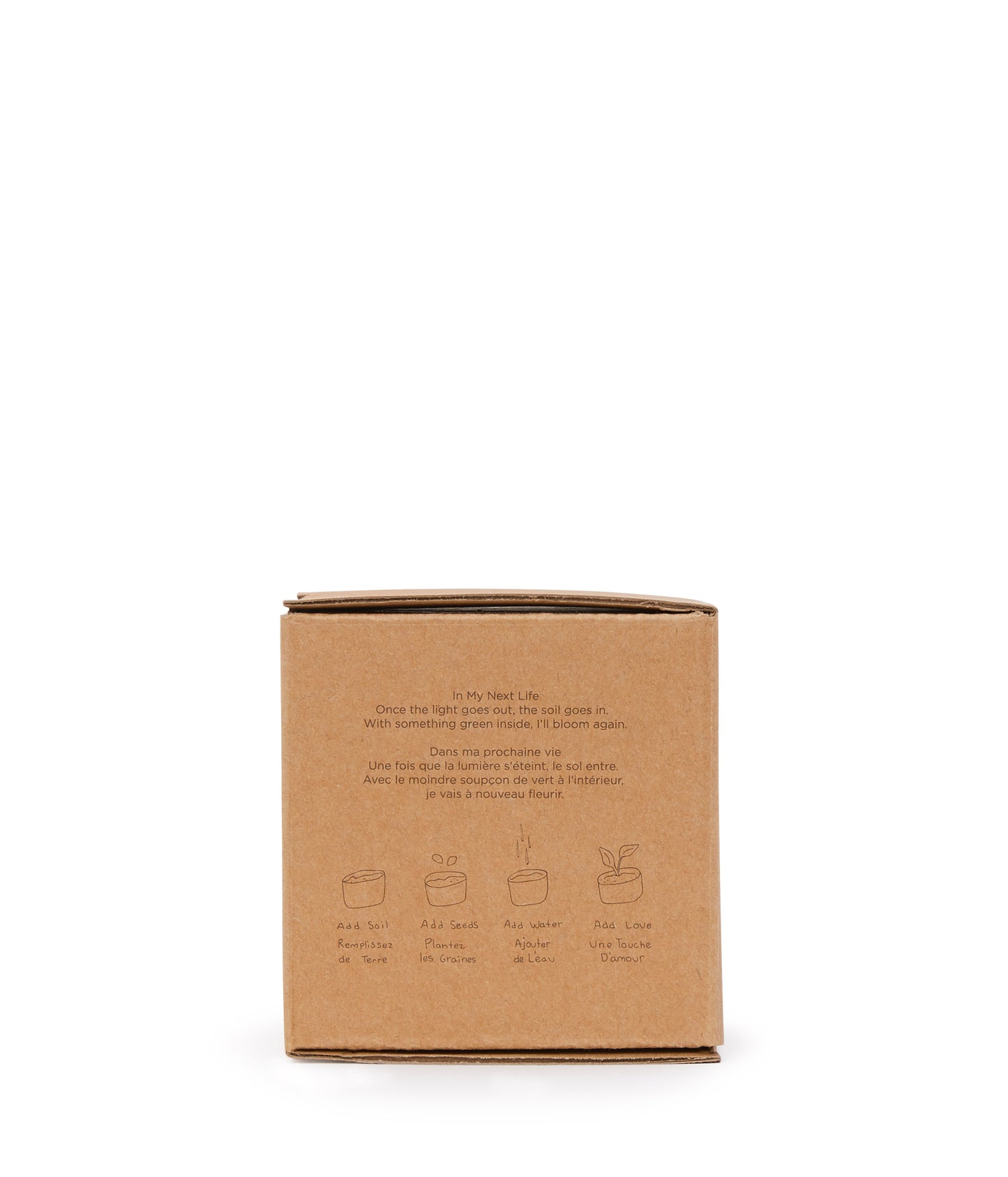 variant:: blanc -- the future is bright candle blanc