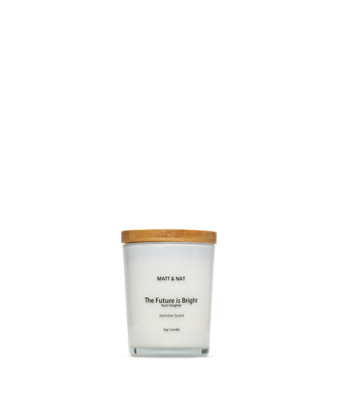 variant:: blanc -- the future is bright candle blanc