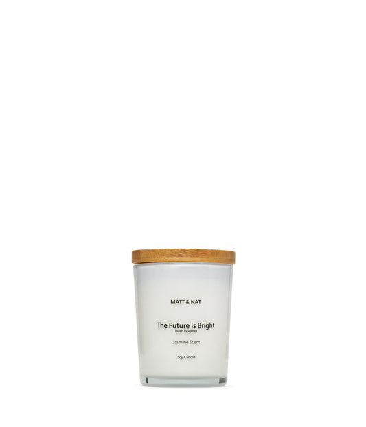 variant:: blanc -- the future is bright candle blanc