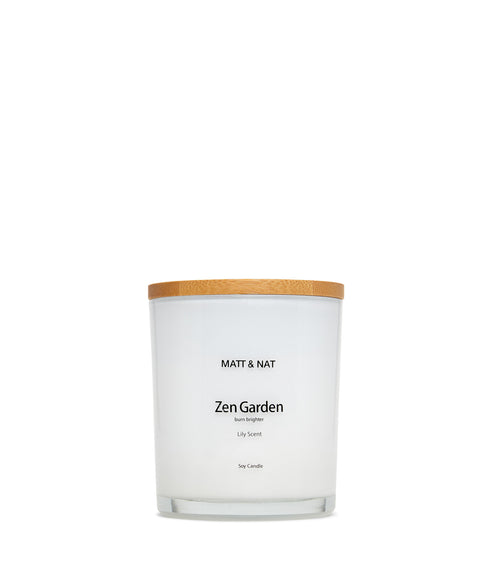 variant:: blanc -- zen garden candle blanc