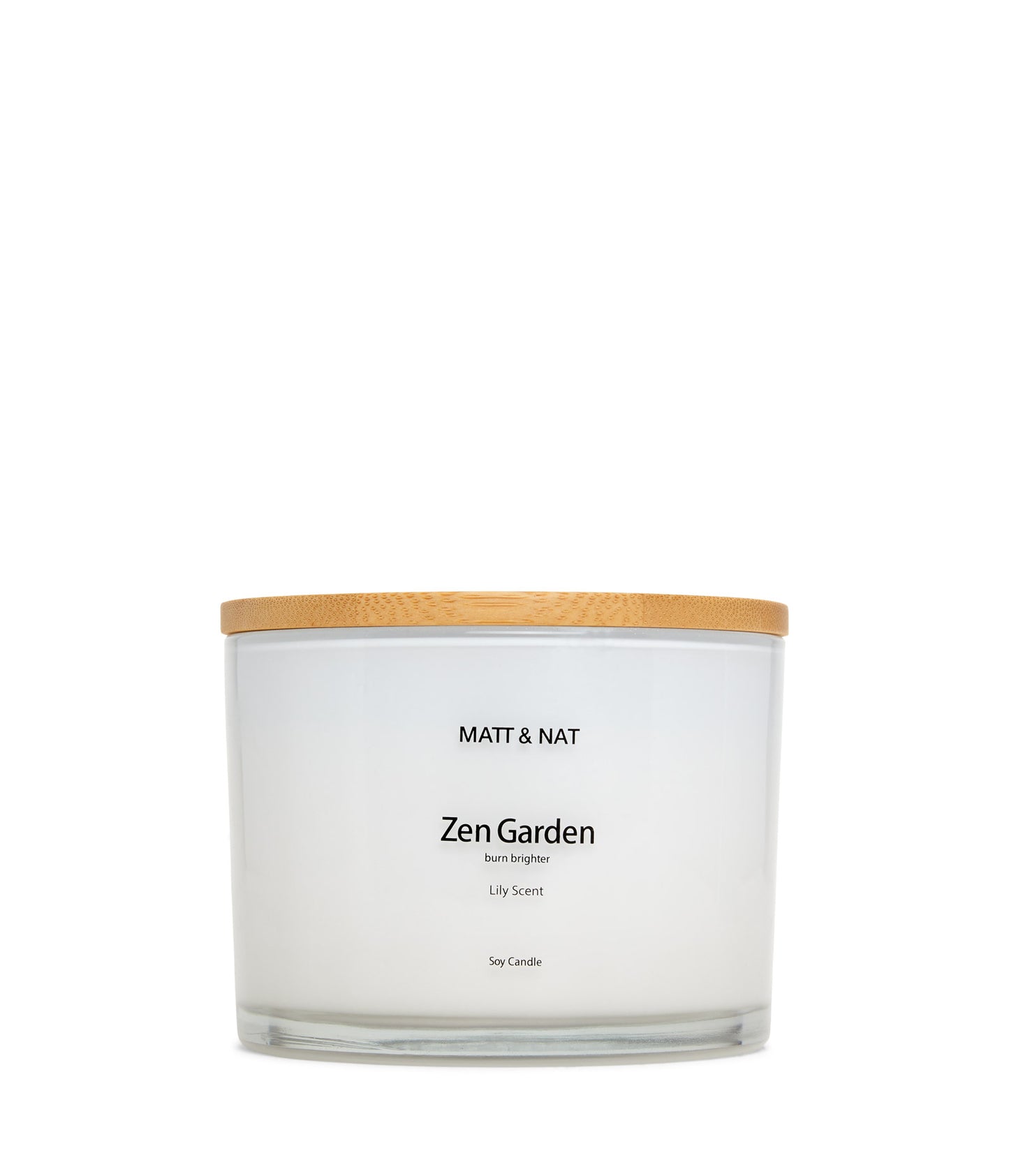 variant:: blanc -- zen garden candle blanc