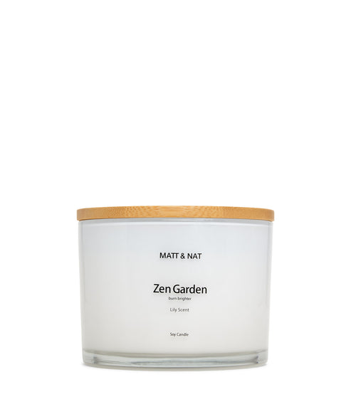 variant:: blanc -- zen garden candle blanc