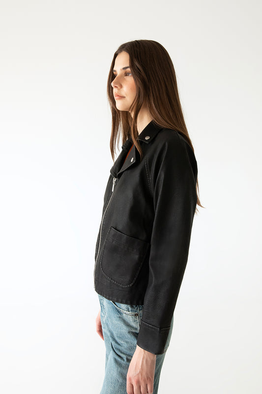 variant:: noir -- RIVI Blouson Végétalien noir