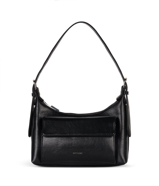 BEL Sac à bandoulière végétalien - Thème - Noir