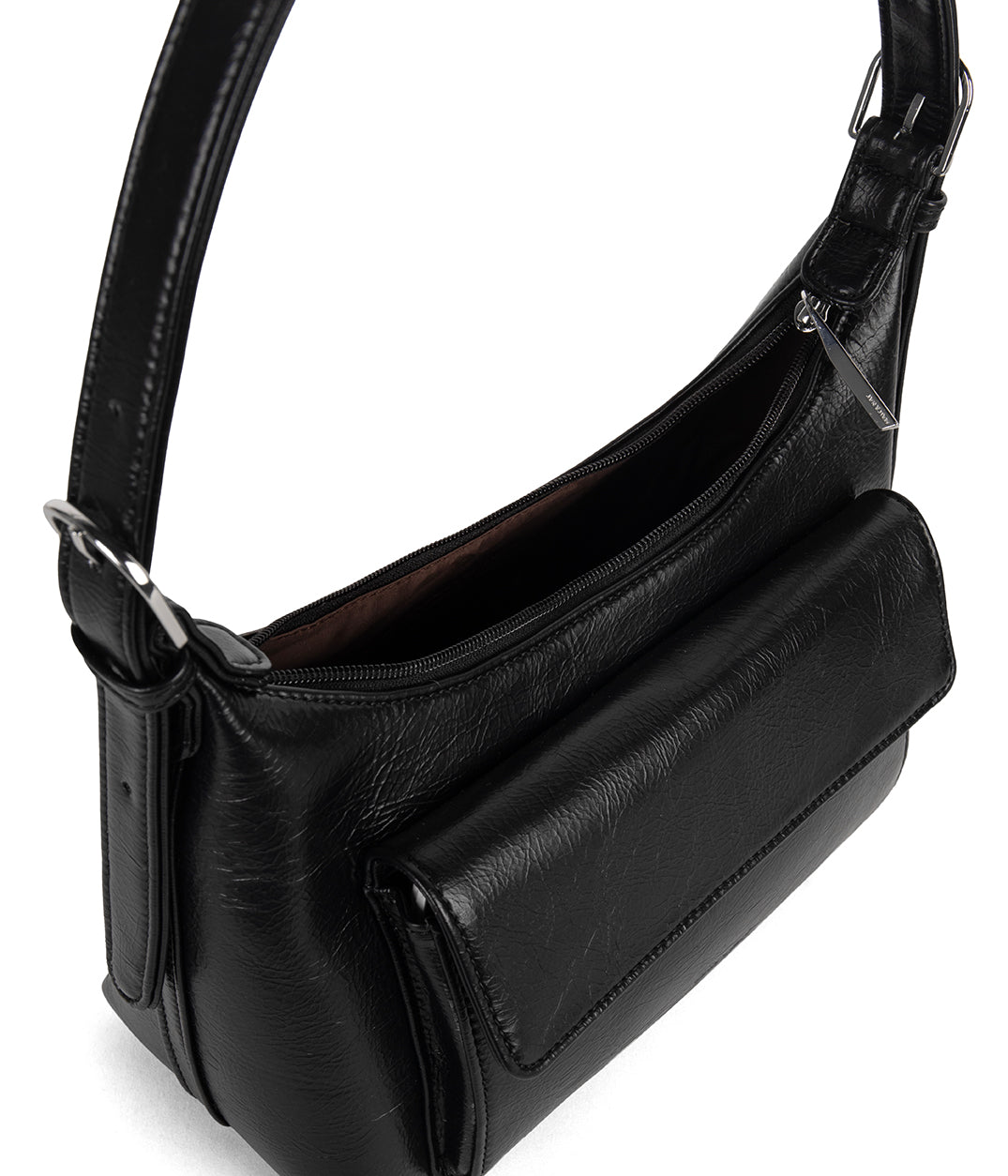 BEL Sac à bandoulière végétalien - Thème - Noir