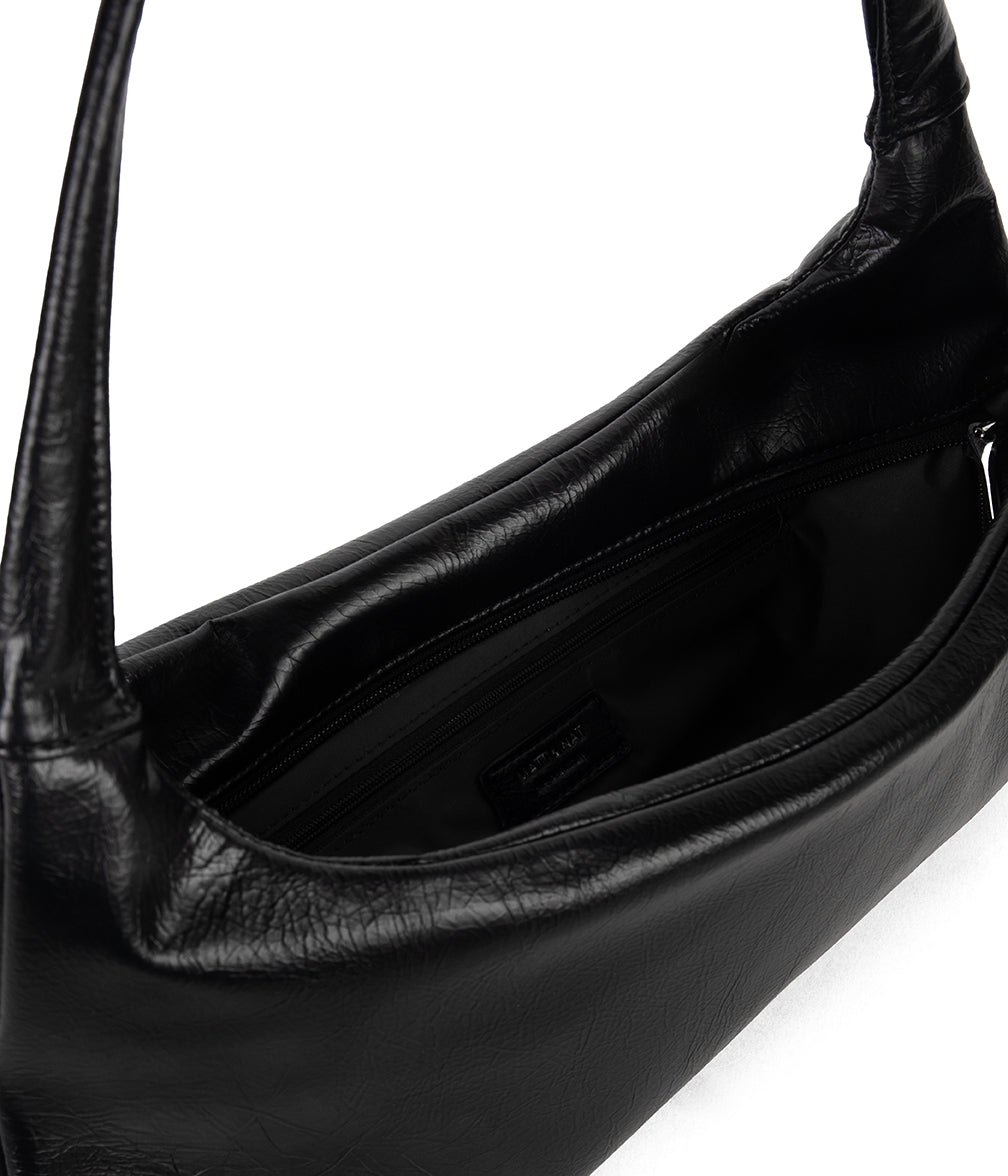 MONIQUE Sac à bandoulière végétalien - Thème - Noir