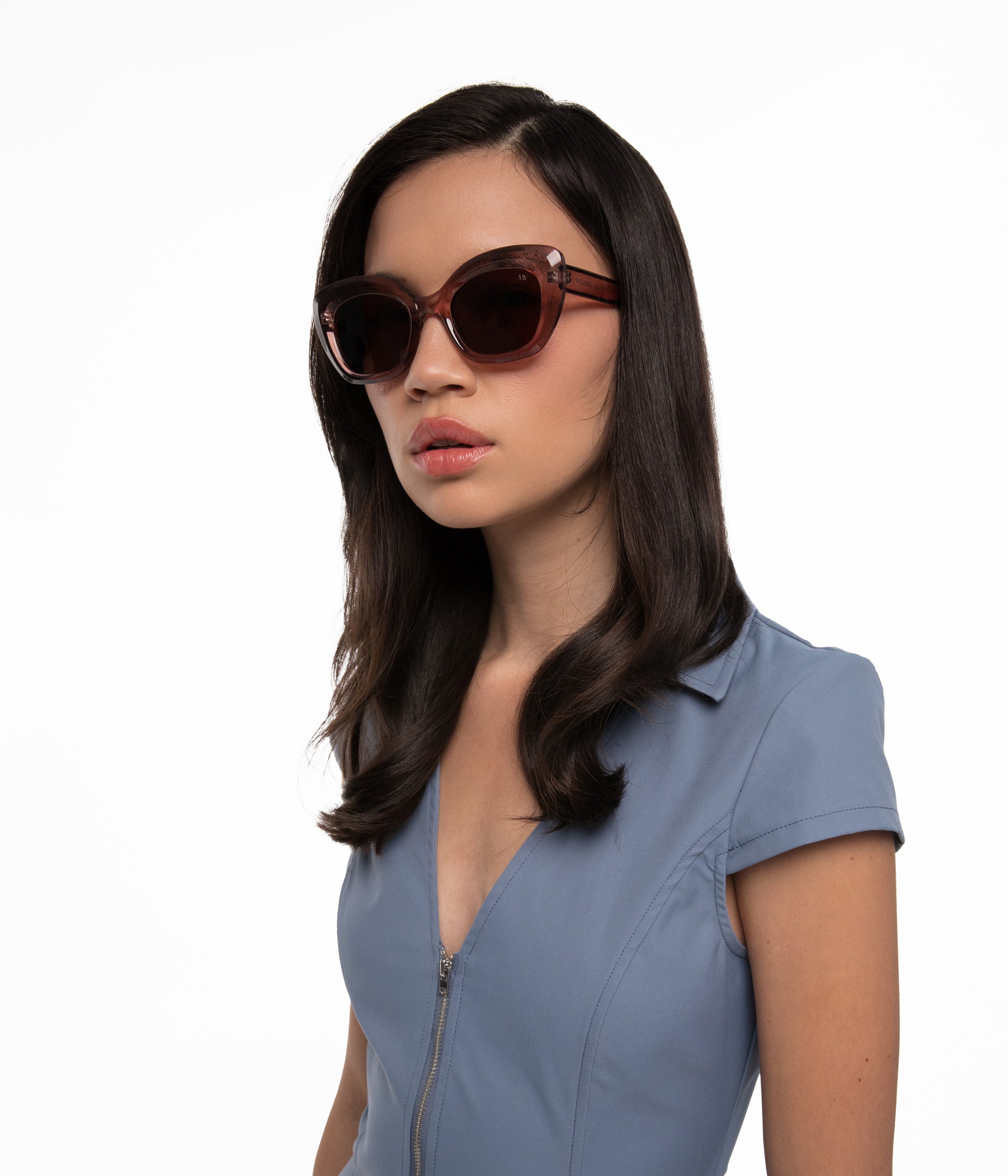 variant:: brun -- rakel2 sunglasses brun