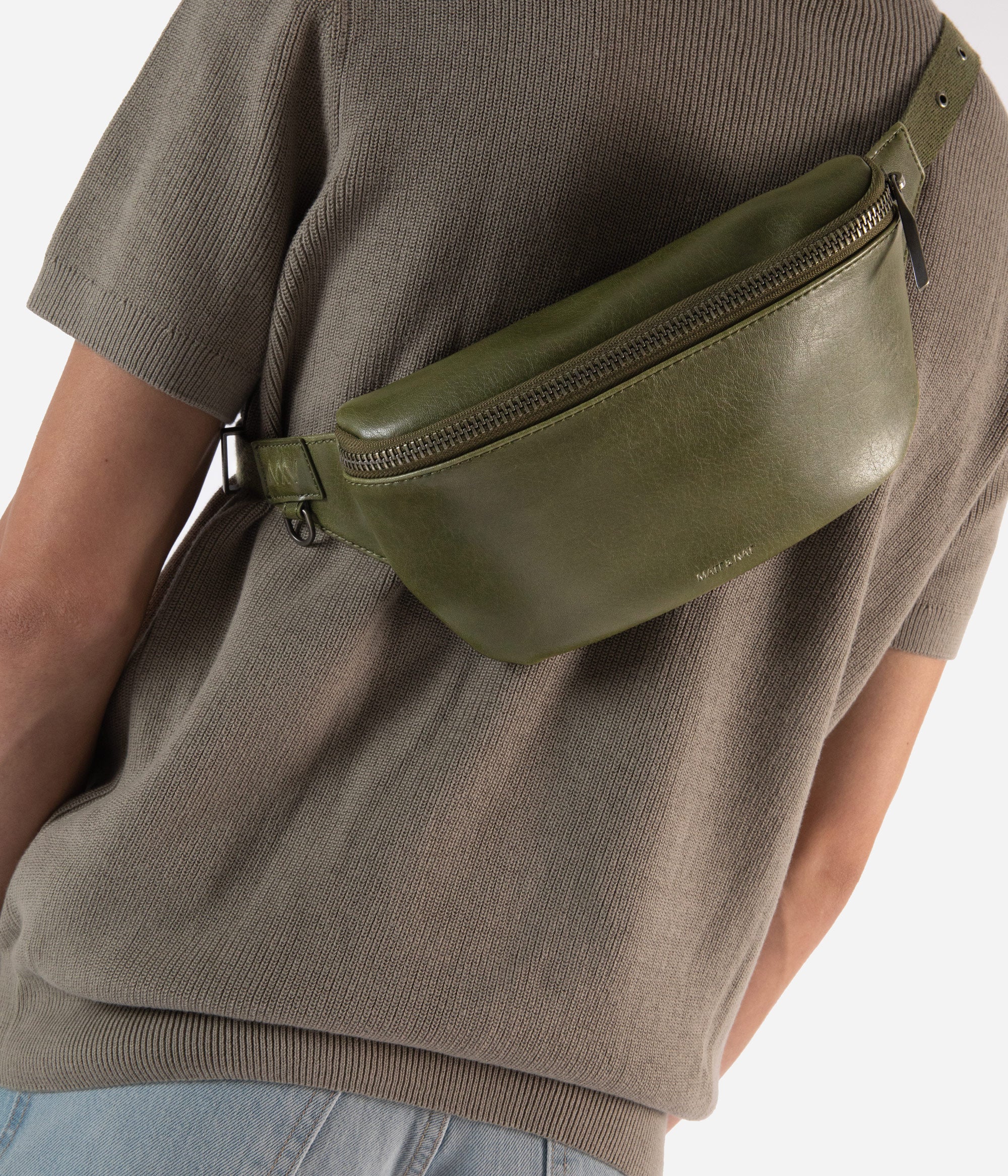 Sac banane vintage en cuir pour homme et femme, sac banane fin pour voyage, randonnée, course à