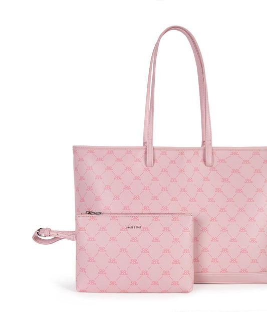 ELIZA Fourre-tout végétalien - BARBIE™ | Couleur : Ciel Rose - variant::ciel rose