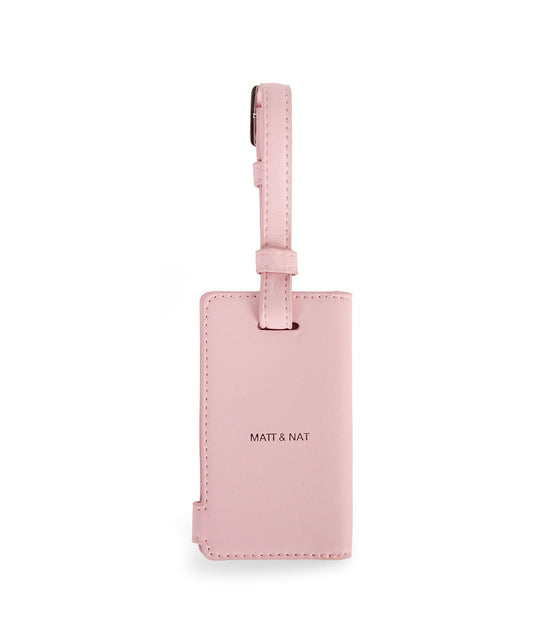 MAP Étiquette de bagage végétalienne - BARBIE™ | Couleur : Ciel Rose - variant::ciel rose