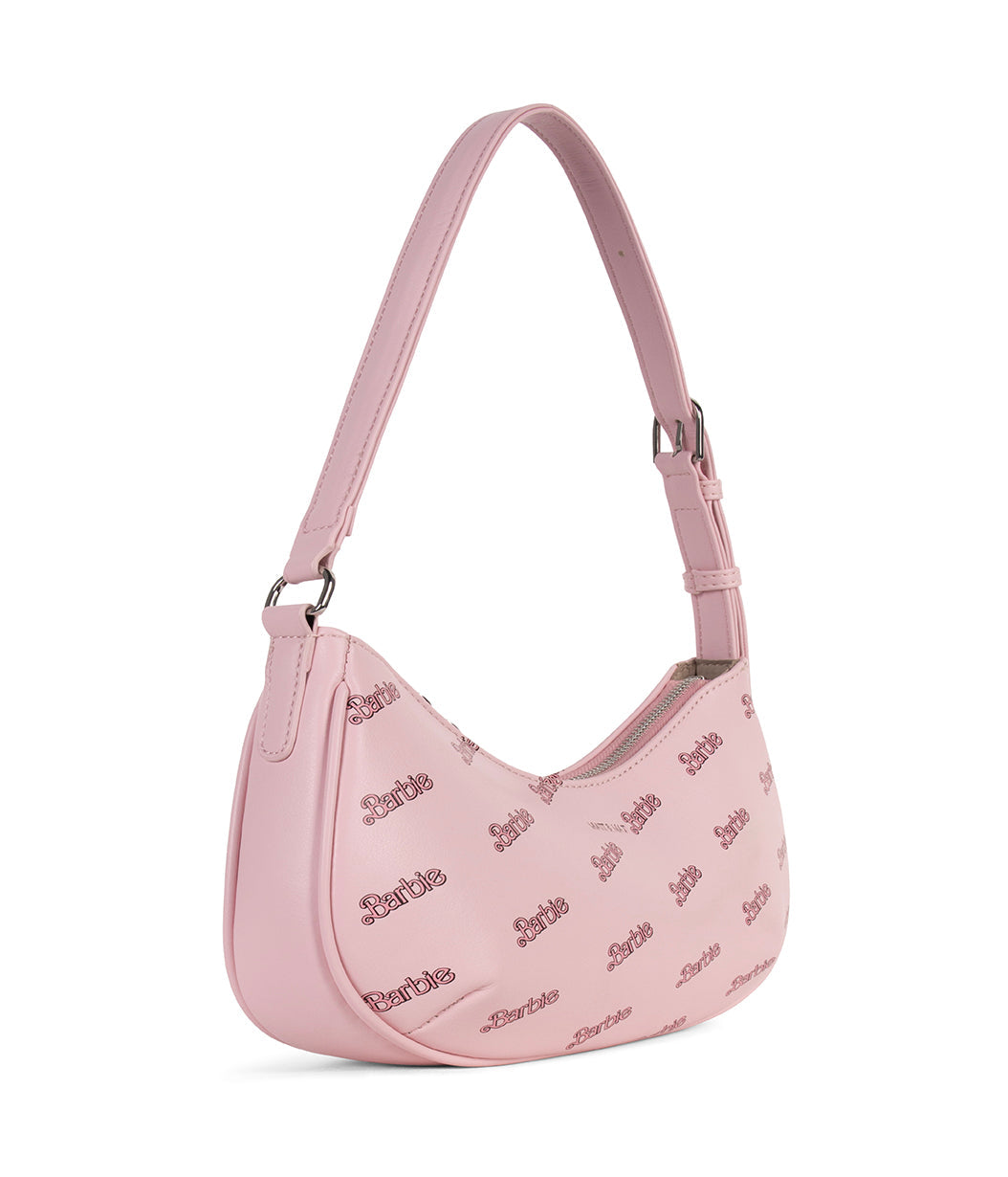 MARI Sacoche végétalienne - BARBIE™ | Couleur : Ciel Rose - variant::ciel rose