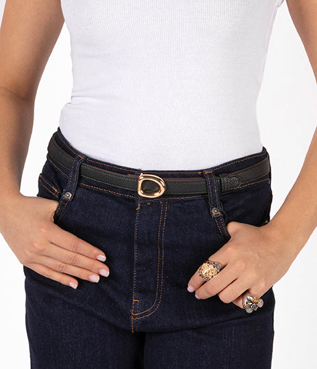 variant:: cerise noir -- amy belt cerise noir