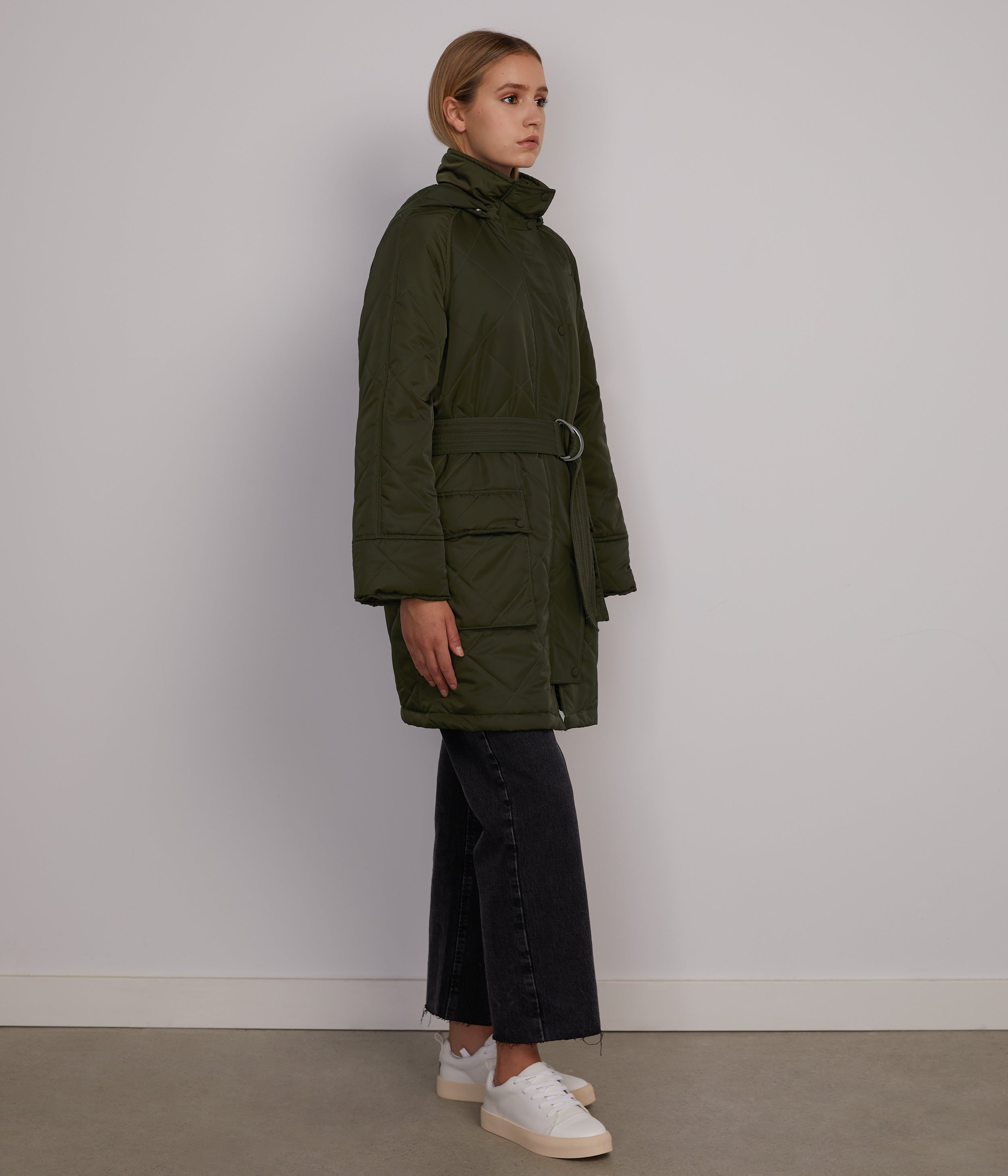 Manteau Femme Léger Rembourré Taille UK 8-10 - Couleur Bleu, Polyester, Neuf Sans étiquettes