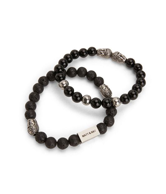 variant:: noir -- mirabuddha bracelets noir