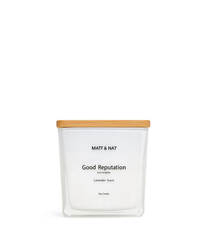 variant:: blanc -- good reputation candle blanc