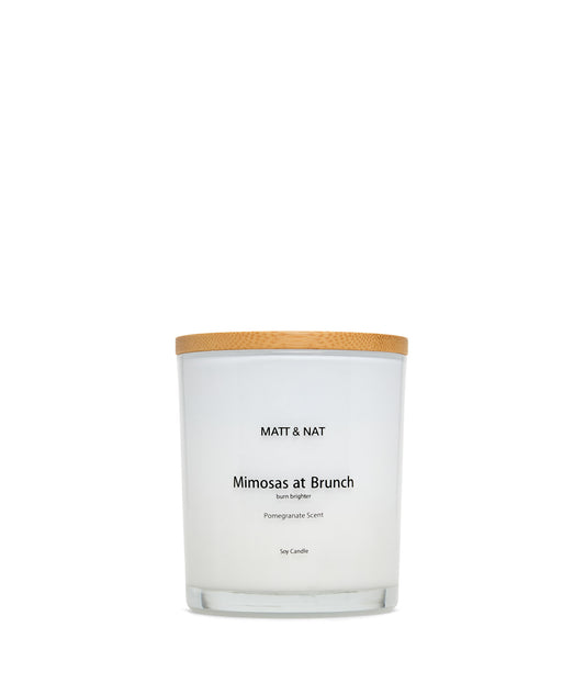 variant:: blanc -- mimosas at brunch candle blanc