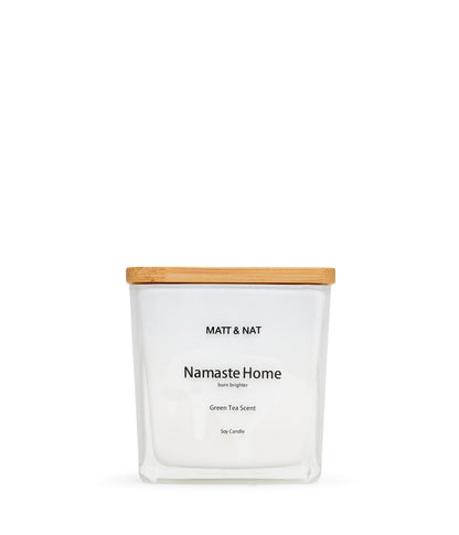 variant:: blanc -- namaste home candle blanc