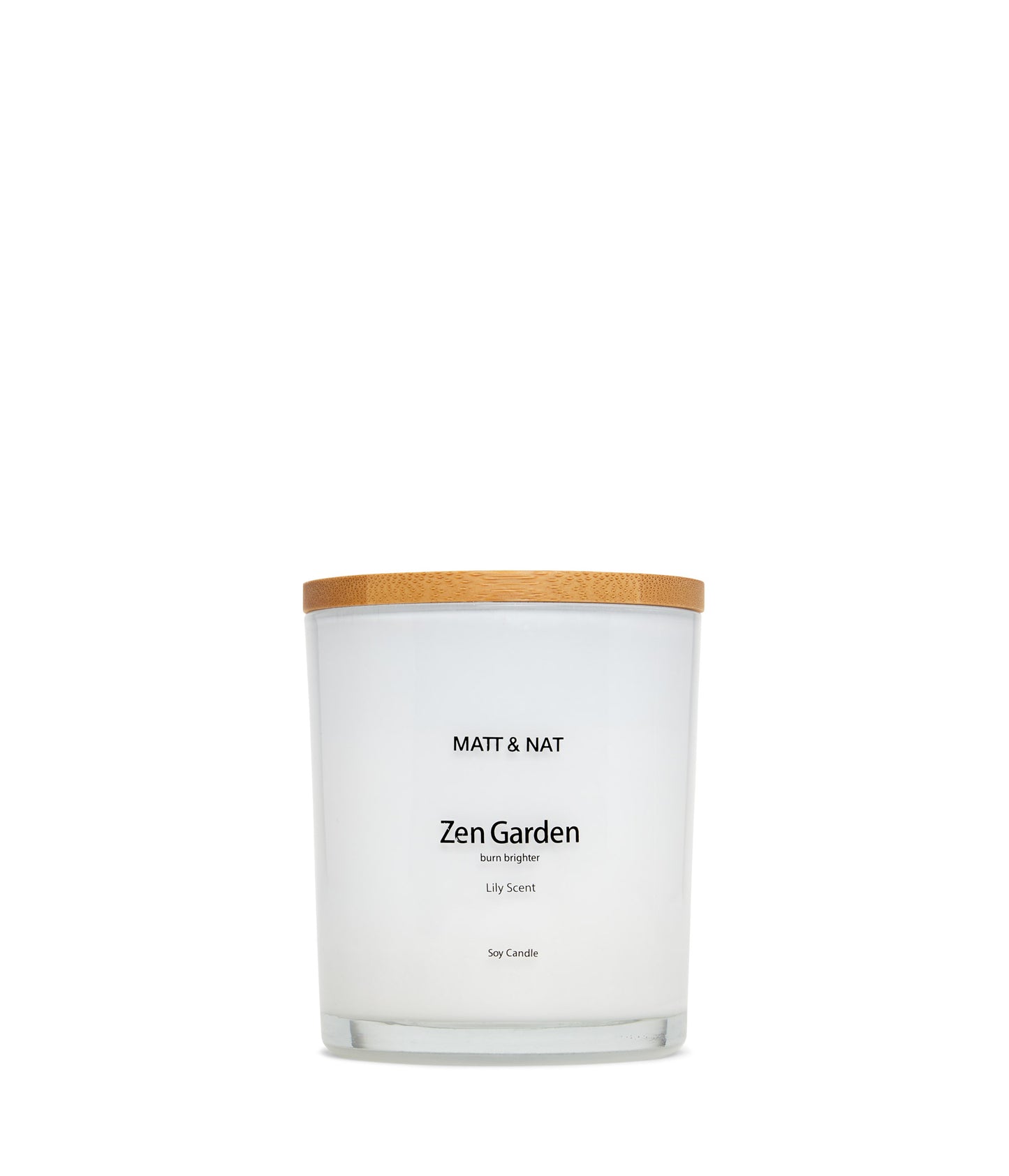 variant:: blanc -- zen garden candle blanc