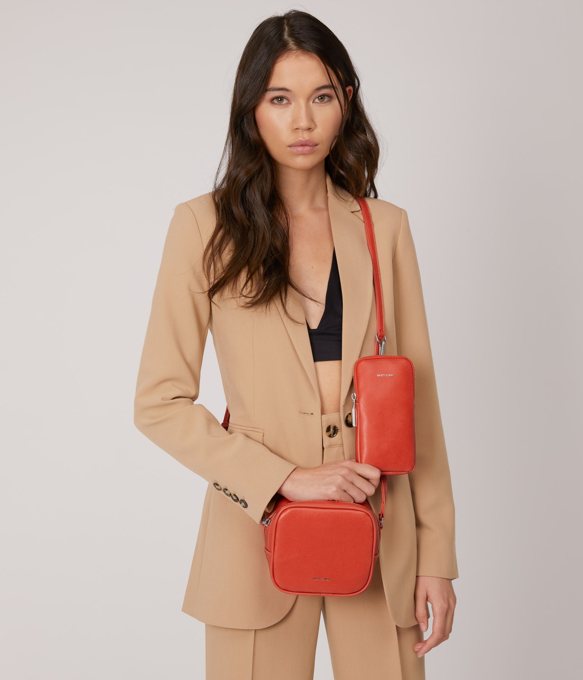 SWAE Sac bandouli re v g talien Vintage Matt Nat FR